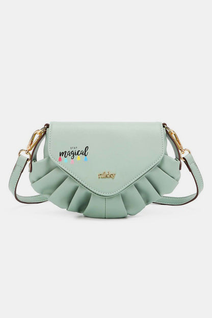 Nicole Lee USA Graphic Eco Leather Crossbody Bag Trendsi