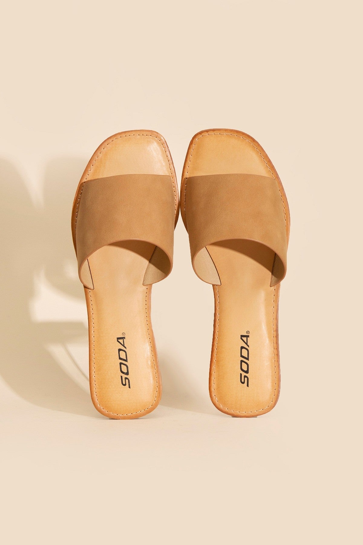 Airway-S Open Toe Round Flat Casual Slides Fortune Dynamic