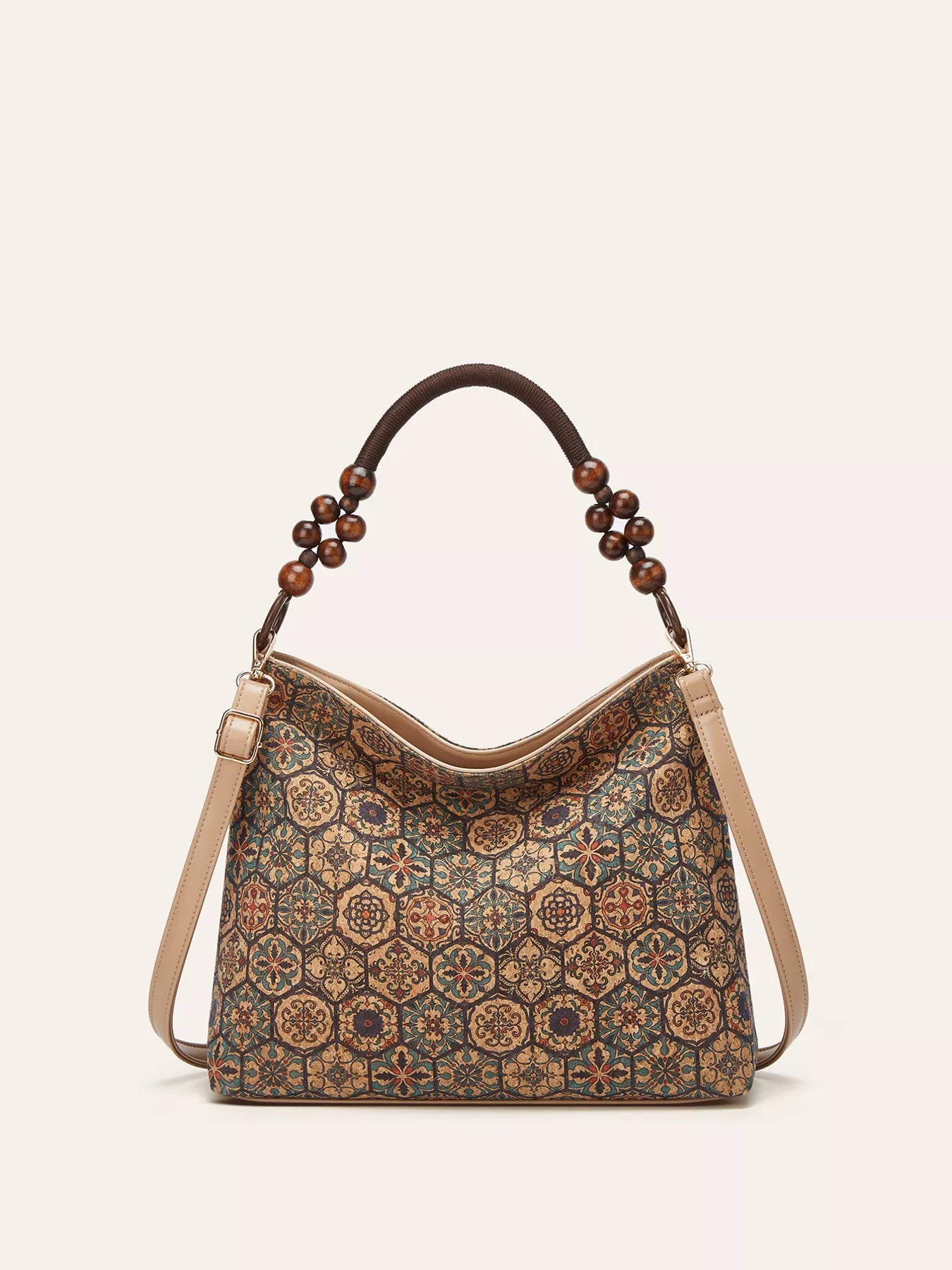 Bohemian Geometric Pattern Hobo Handbag  DAME BOHEME