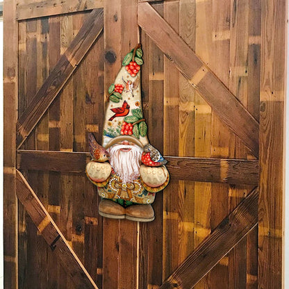 Fall Gnome Halloween Door Decor by G. DeBrekht - Thanksgiving Halloween Decor - 8611013H  DAME BOHEME
