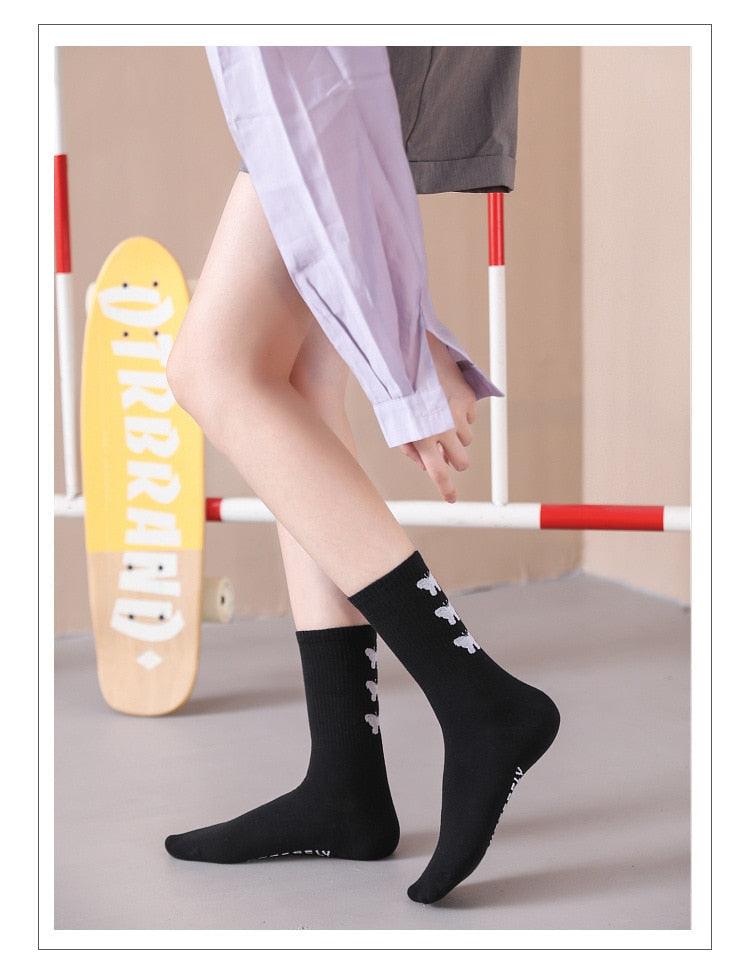 Butterfly Women's Novelty Crew Socks  DAME BOHEME