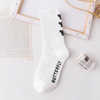 Butterfly Women's Novelty Crew Socks  DAME BOHEME