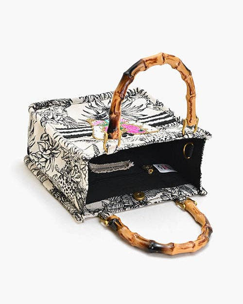 Forbidden Handbag - Hand-Embellished with Intricate Beadwork  DAME BOHEME