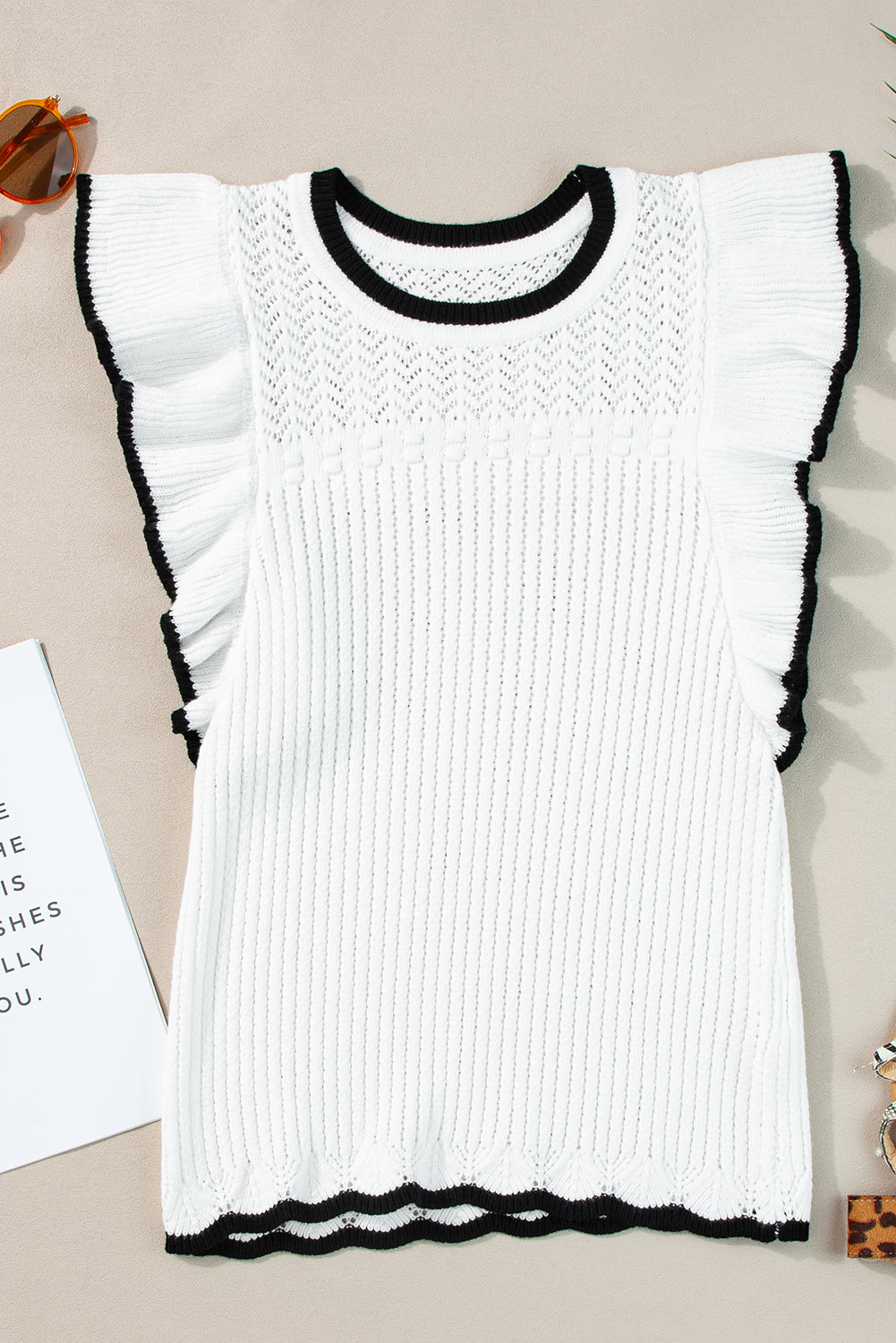 Alaya Crochet Tank Top  DAME BOHEME