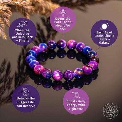 Destiny Activator - All-Galaxy Tiger’s Eye Bracelet  DAME BOHEME