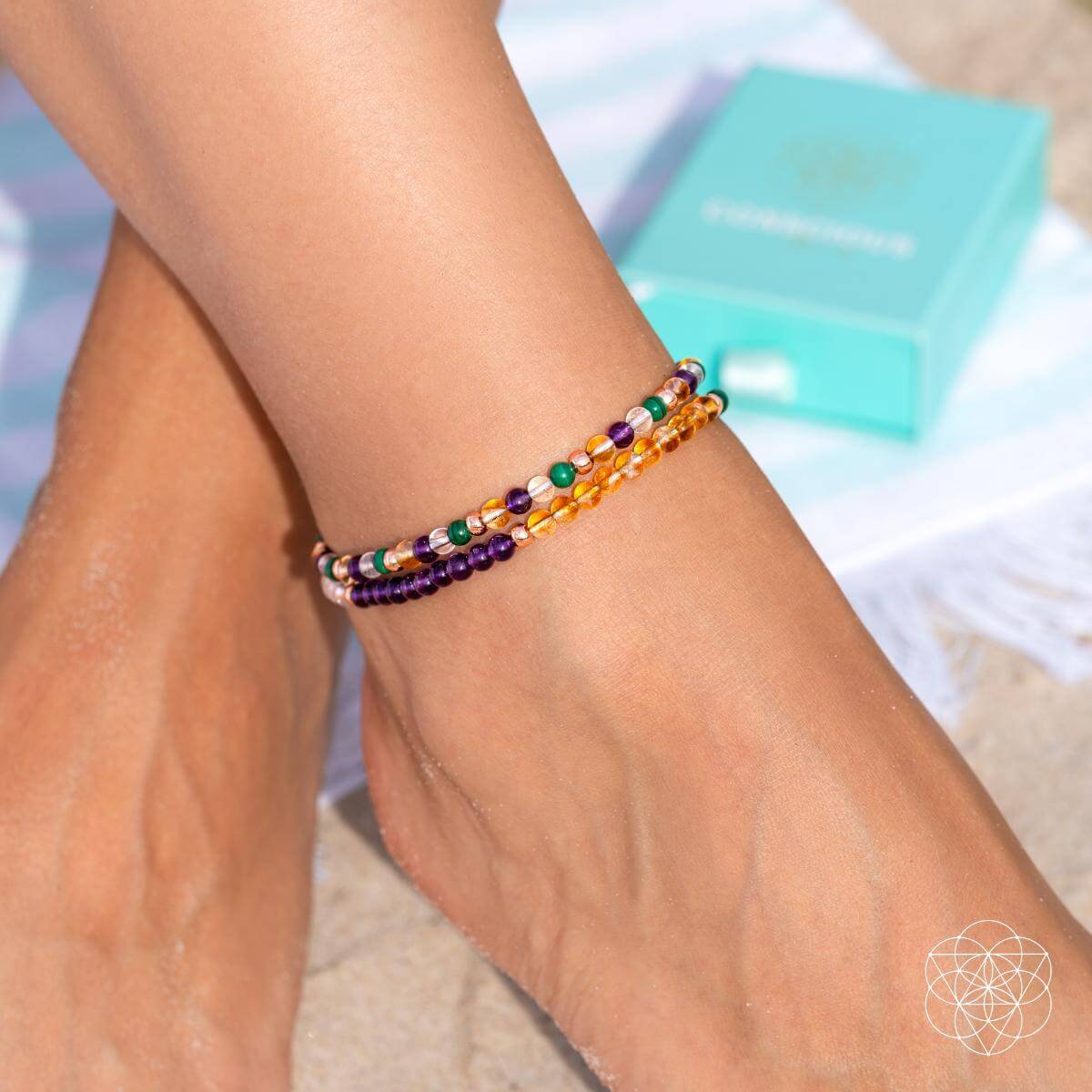 Destiny Maker - Powerhouse Anklet Set  DAME BOHEME