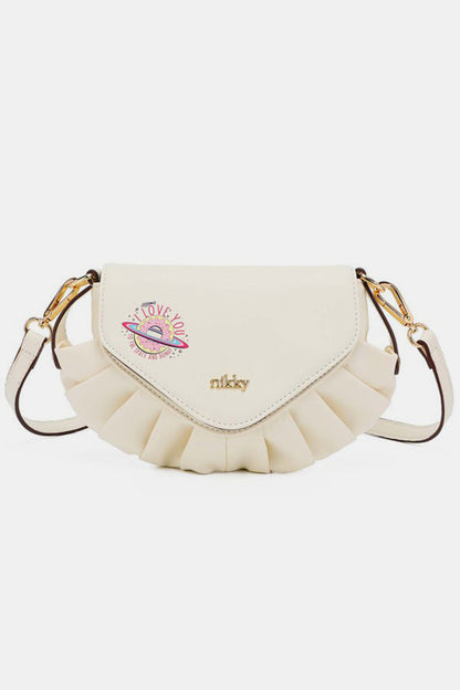 Nicole Lee USA Graphic Eco Leather Crossbody Bag Trendsi