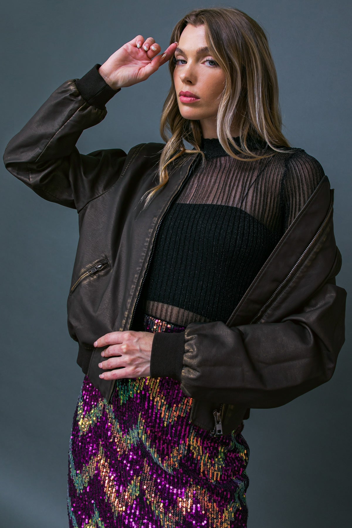 MY GREATEST JOY LEATHER JACKET  DAME BOHEME