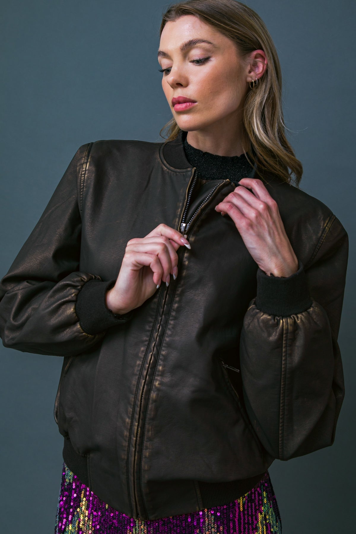 MY GREATEST JOY LEATHER JACKET  DAME BOHEME