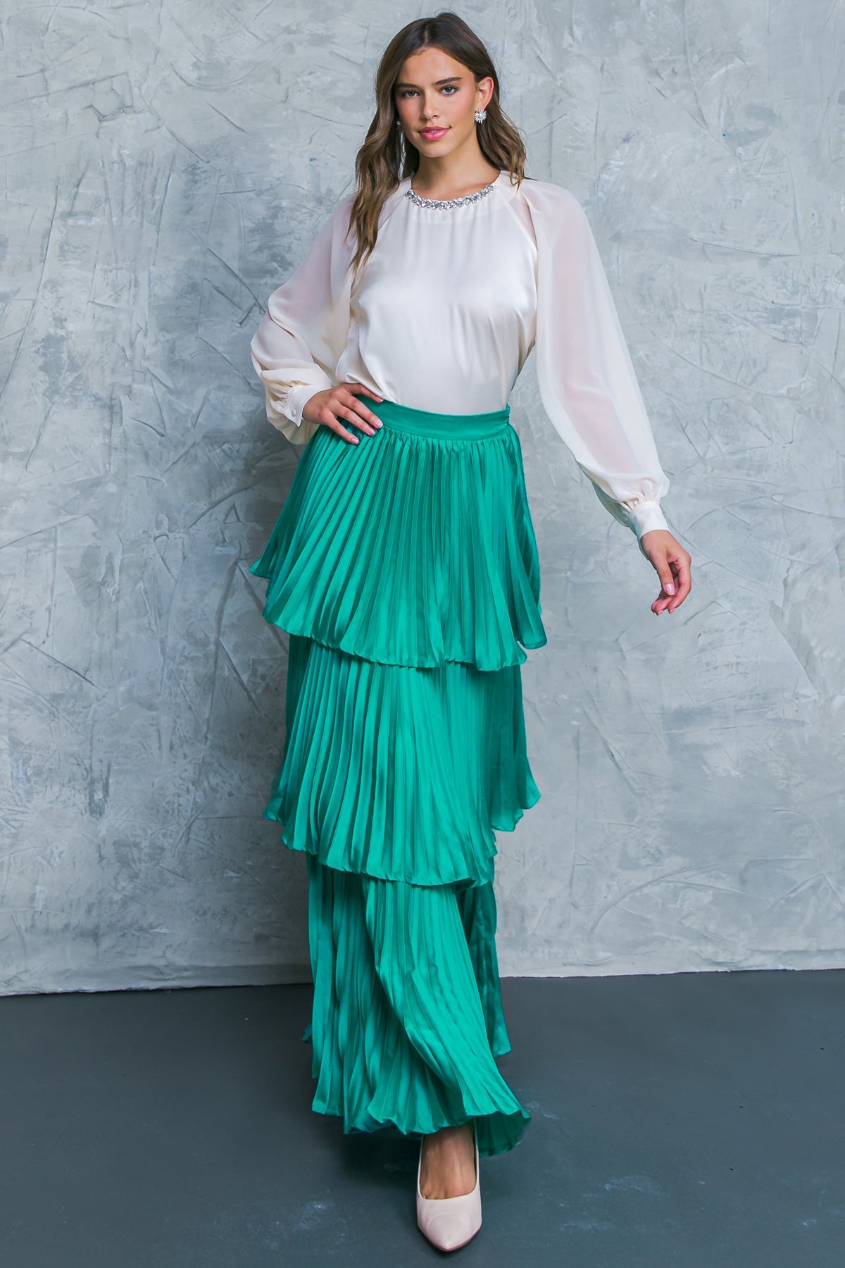 IN LOVE WITH ME WOVEN SKIRT  DAME BOHEME