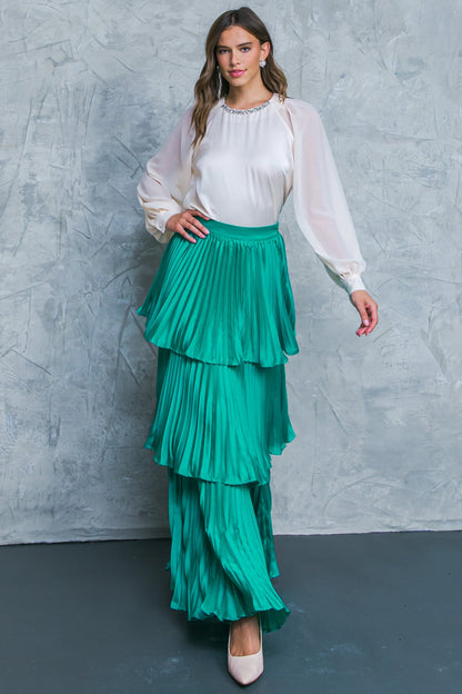 IN LOVE WITH ME WOVEN SKIRT  DAME BOHEME