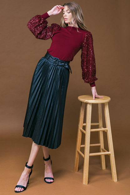 FEELING THE FUN SWEATER TOP  DAME BOHEME