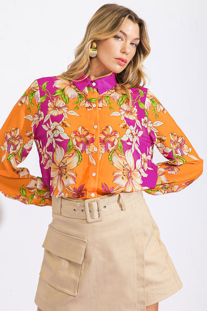 PURE AMBITION WOVEN TOP  DAME BOHEME