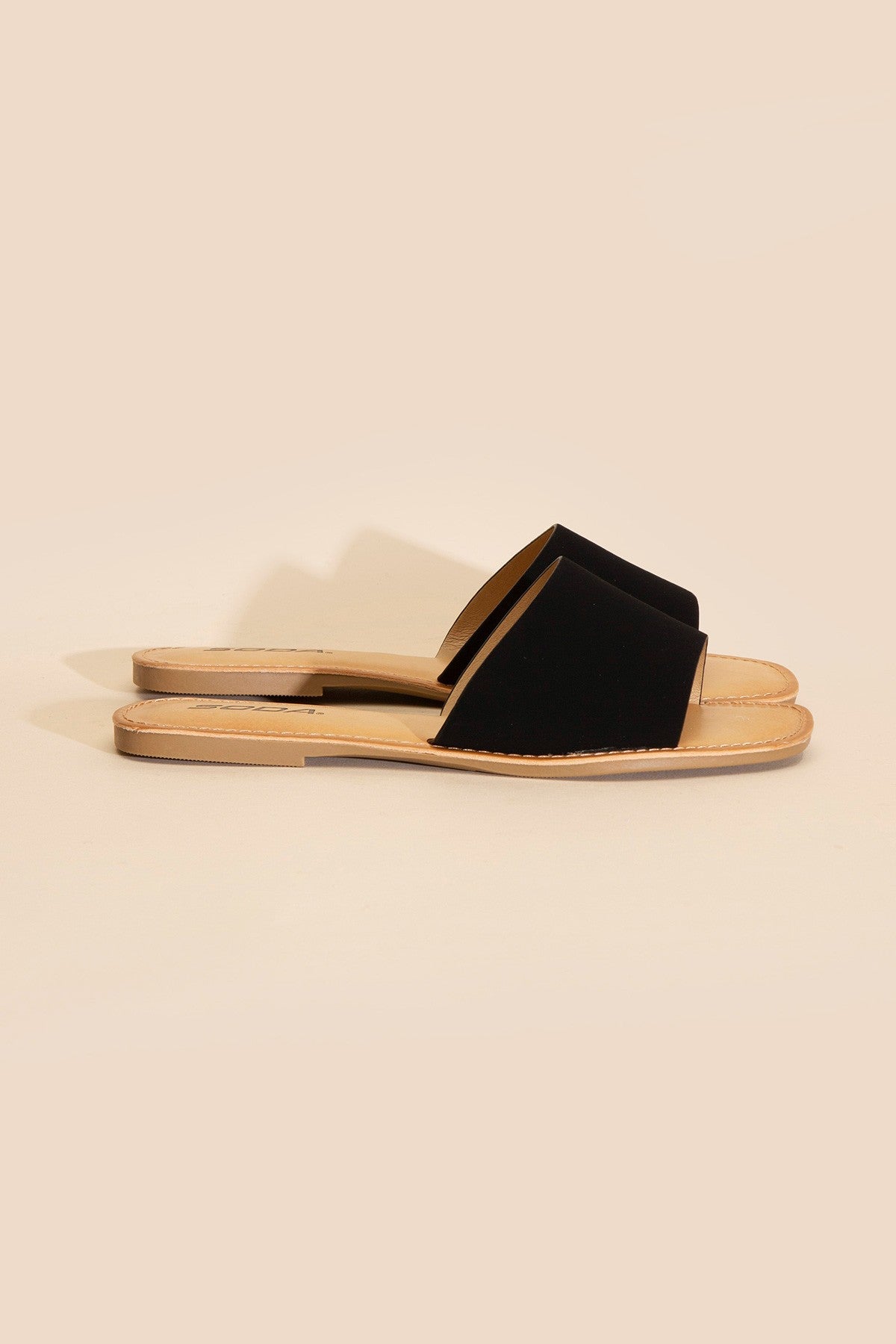 Airway-S Open Toe Round Flat Casual Slides Fortune Dynamic