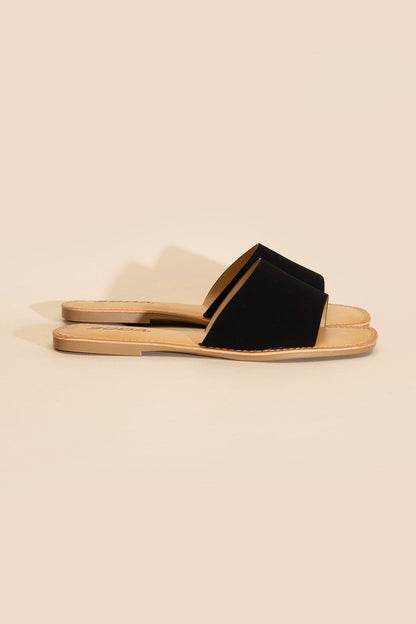 Airway-S Open Toe Round Flat Casual Slides Fortune Dynamic