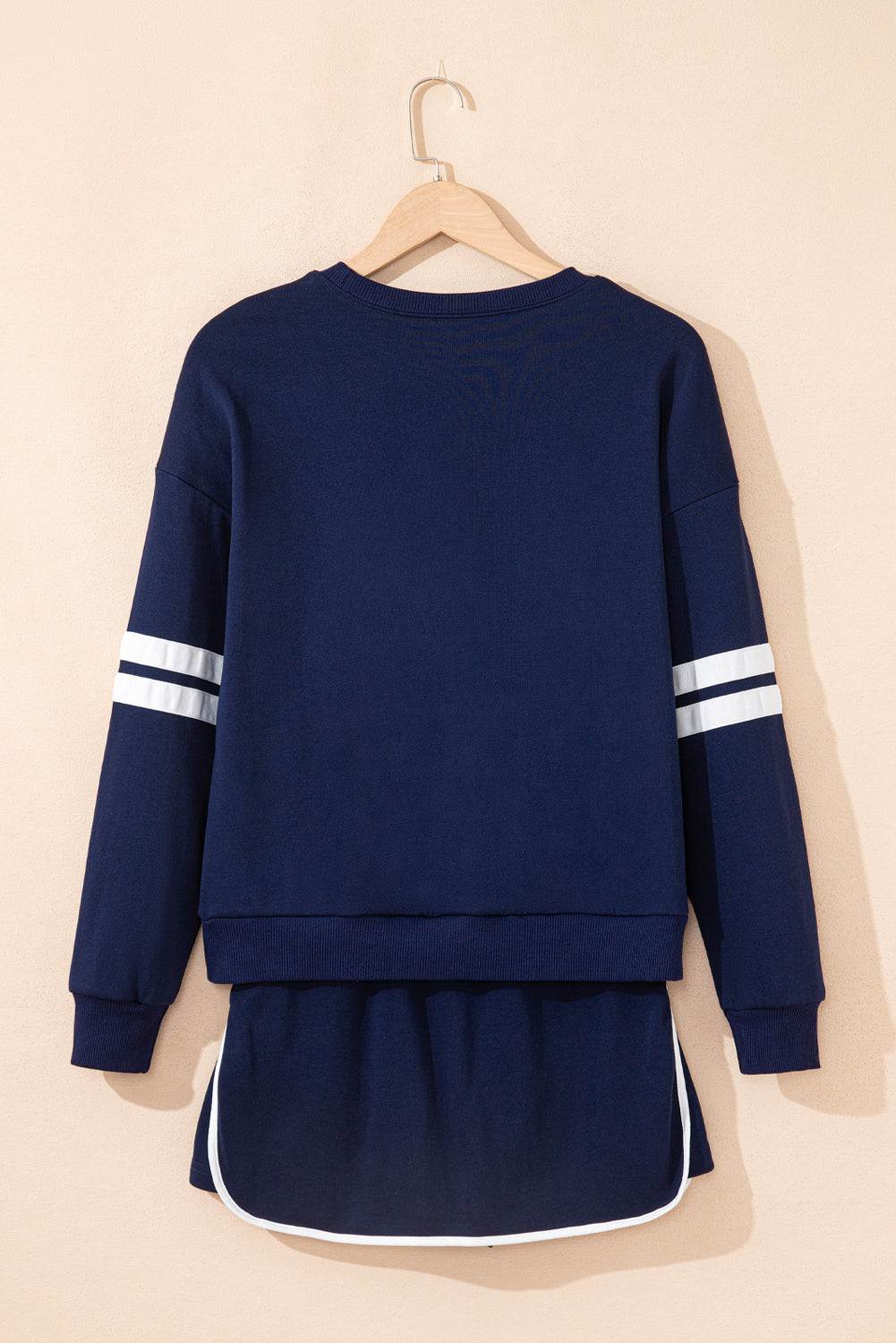 Sophia Varsity Sportwear Casual 2 Piece Skirt Outfit Set  DAME BOHEME