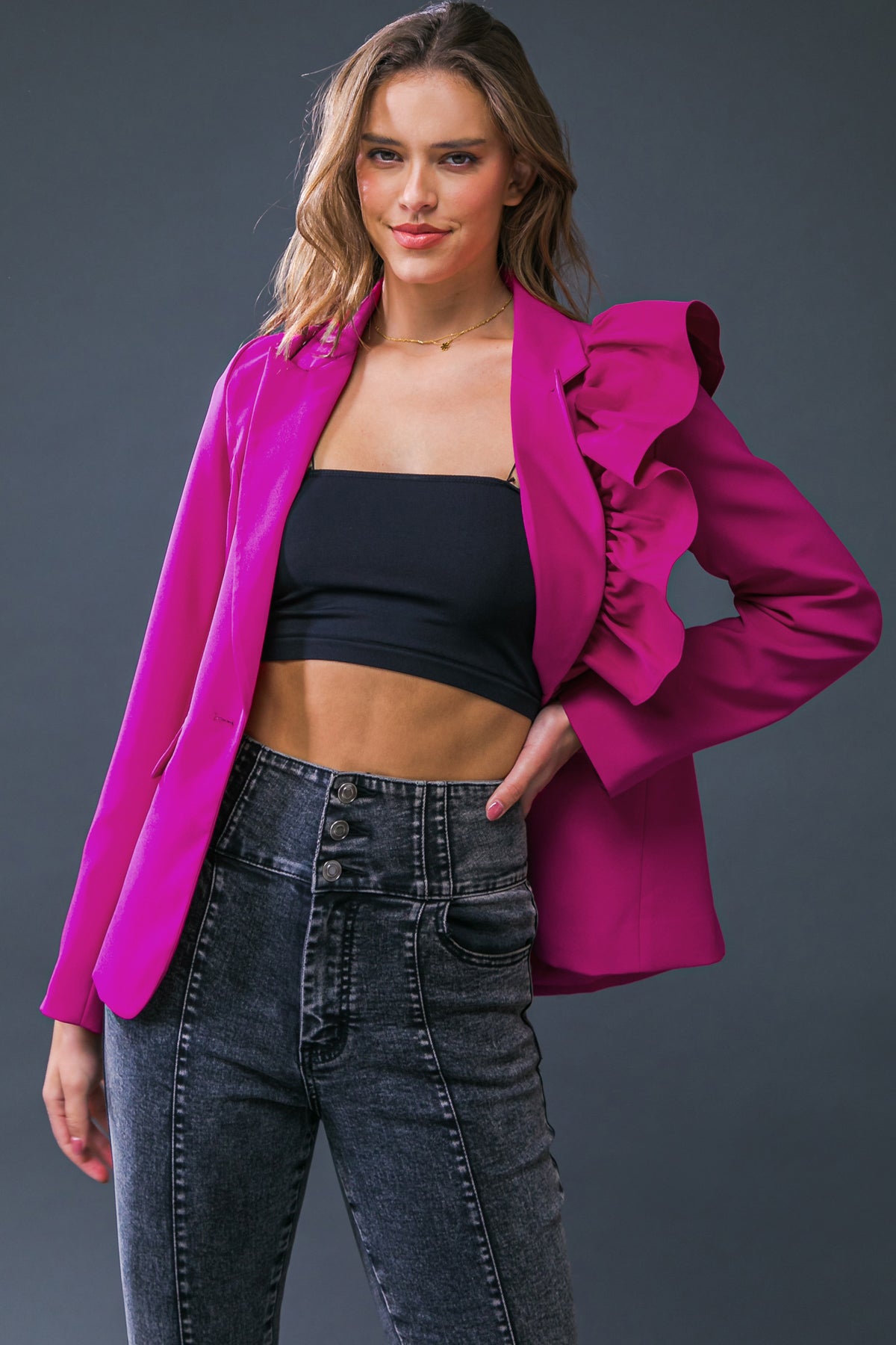 DRAMATIC DREAMS WOVEN JACKET  DAME BOHEME