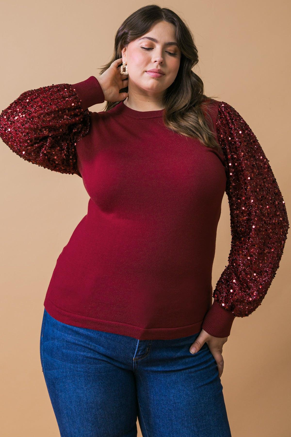 FEELING THE FUN SWEATER TOP  DAME BOHEME