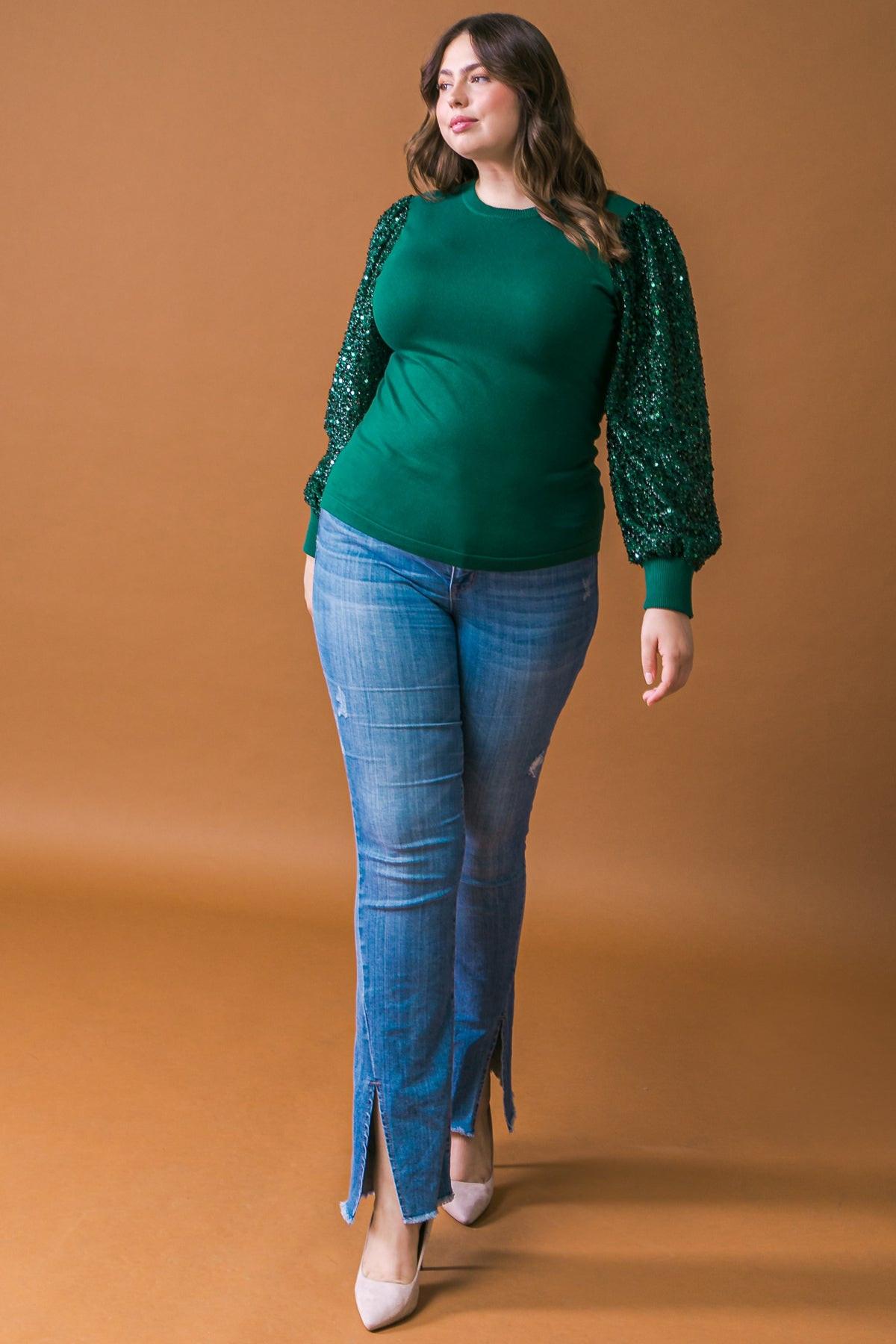 FEELING THE FUN SWEATER TOP  DAME BOHEME