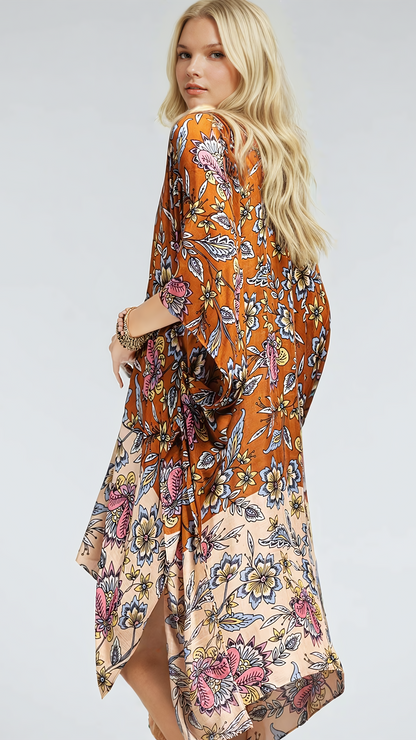 Bloom with Grace Kimono  DAME BOHEME