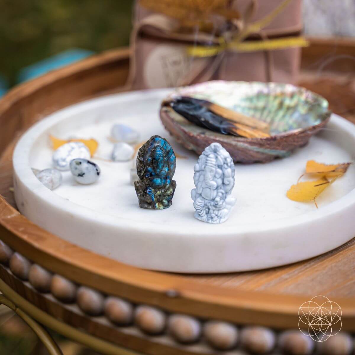 God of Luck: Crystal Ganesh Statue  DAME BOHEME