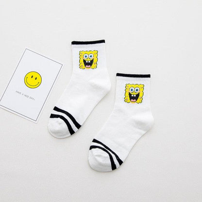 High Quality Cute Elegant Lovely Kawaii Cartoon Sweet Cotton Women Socks Animals Character Casual Short Socks For Men And Women  DAME BOHEME