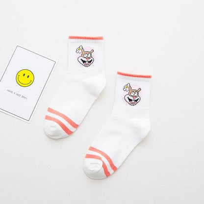 High Quality Cute Elegant Lovely Kawaii Cartoon Sweet Cotton Women Socks Animals Character Casual Short Socks For Men And Women  DAME BOHEME