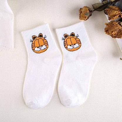 High Quality Cute Elegant Lovely Kawaii Cartoon Sweet Cotton Women Socks Animals Character Casual Short Socks For Men And Women  DAME BOHEME