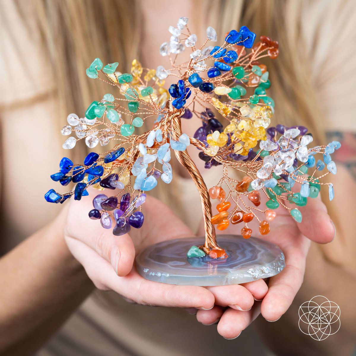 Limitless Possibilities - Feng Shui Crystals Chakra Tree  DAME BOHEME