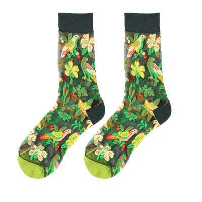 Summer Socks For Women Cartoon Fruits  DAME BOHEME