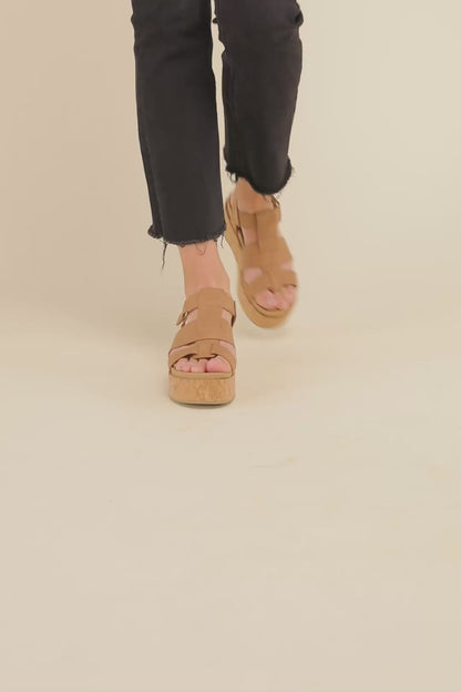 AMENDA-S Platform Sandal Wedge