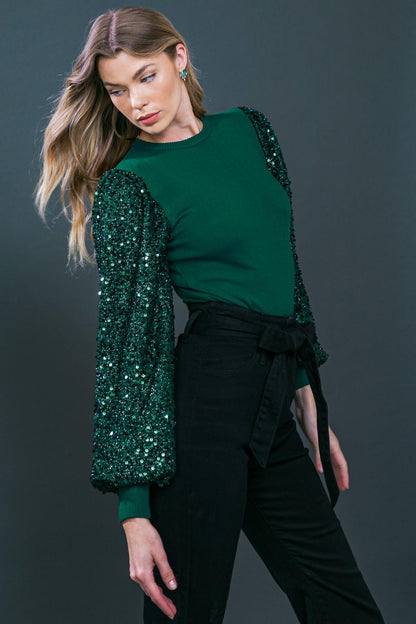 FEELING THE FUN SWEATER TOP  DAME BOHEME