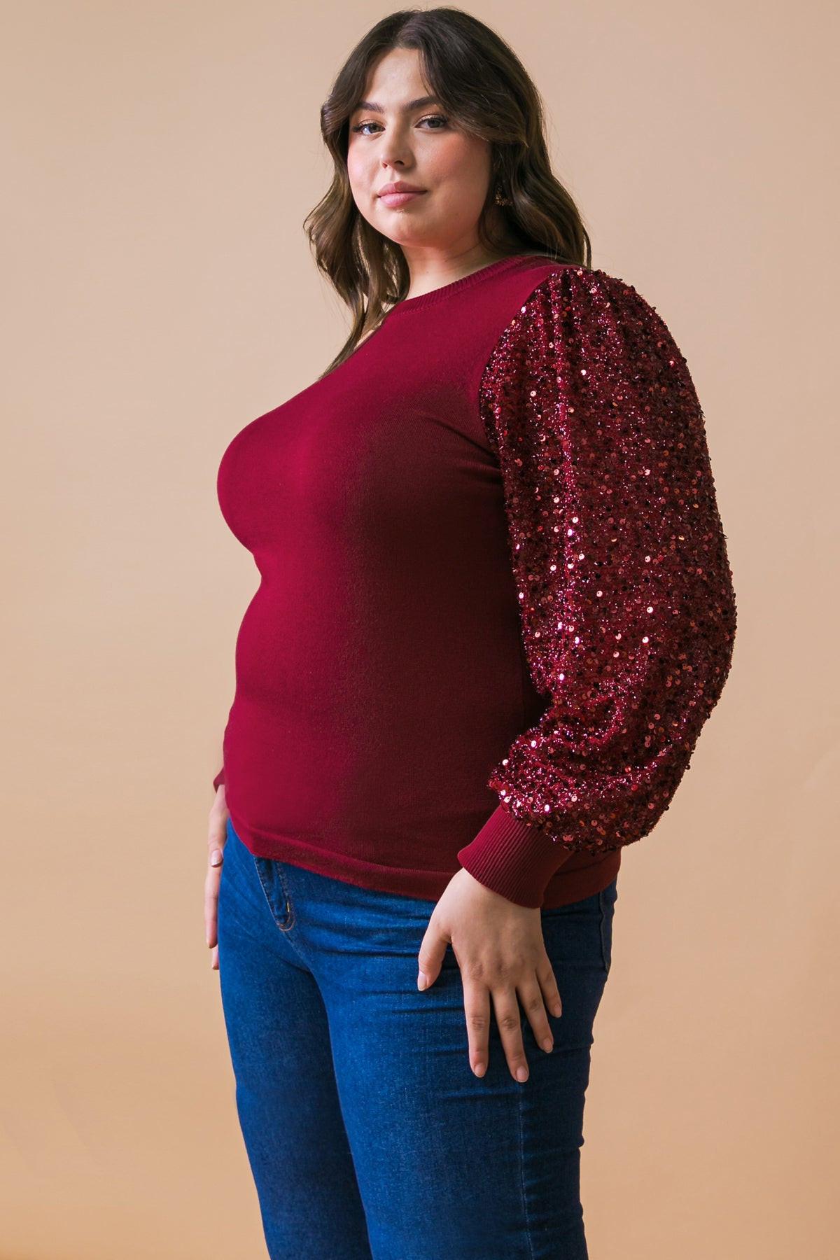 FEELING THE FUN SWEATER TOP  DAME BOHEME