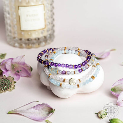 Soothing Anxiety-Free Bracelet Pack of 4  DAME BOHEME