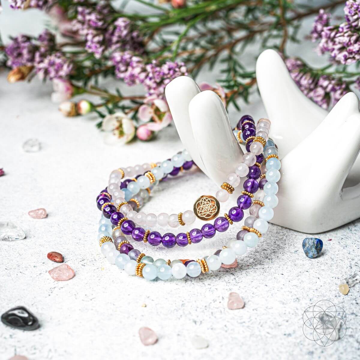 Soothing Anxiety-Free Bracelet Pack of 4  DAME BOHEME