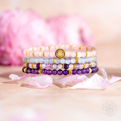 Soothing Anxiety-Free Bracelet Pack of 4  DAME BOHEME