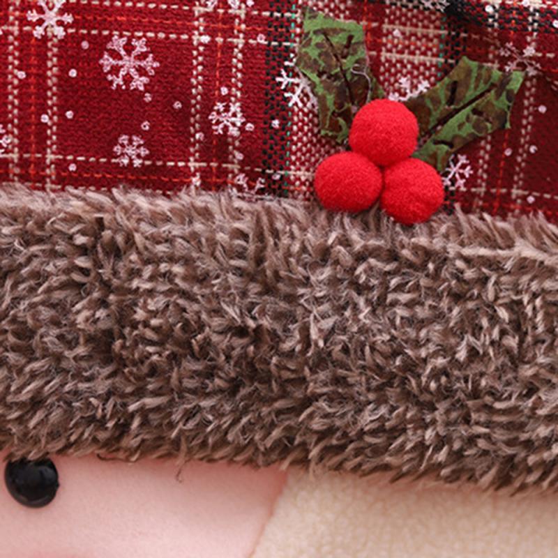 Stylish Chair Covers Christmas Santa Claus Chair Back Cover Christmas Dining Dinner Table Decoration New Year Party Supplies Dining Table Decoration for Home New Year Party  DAME BOHEME