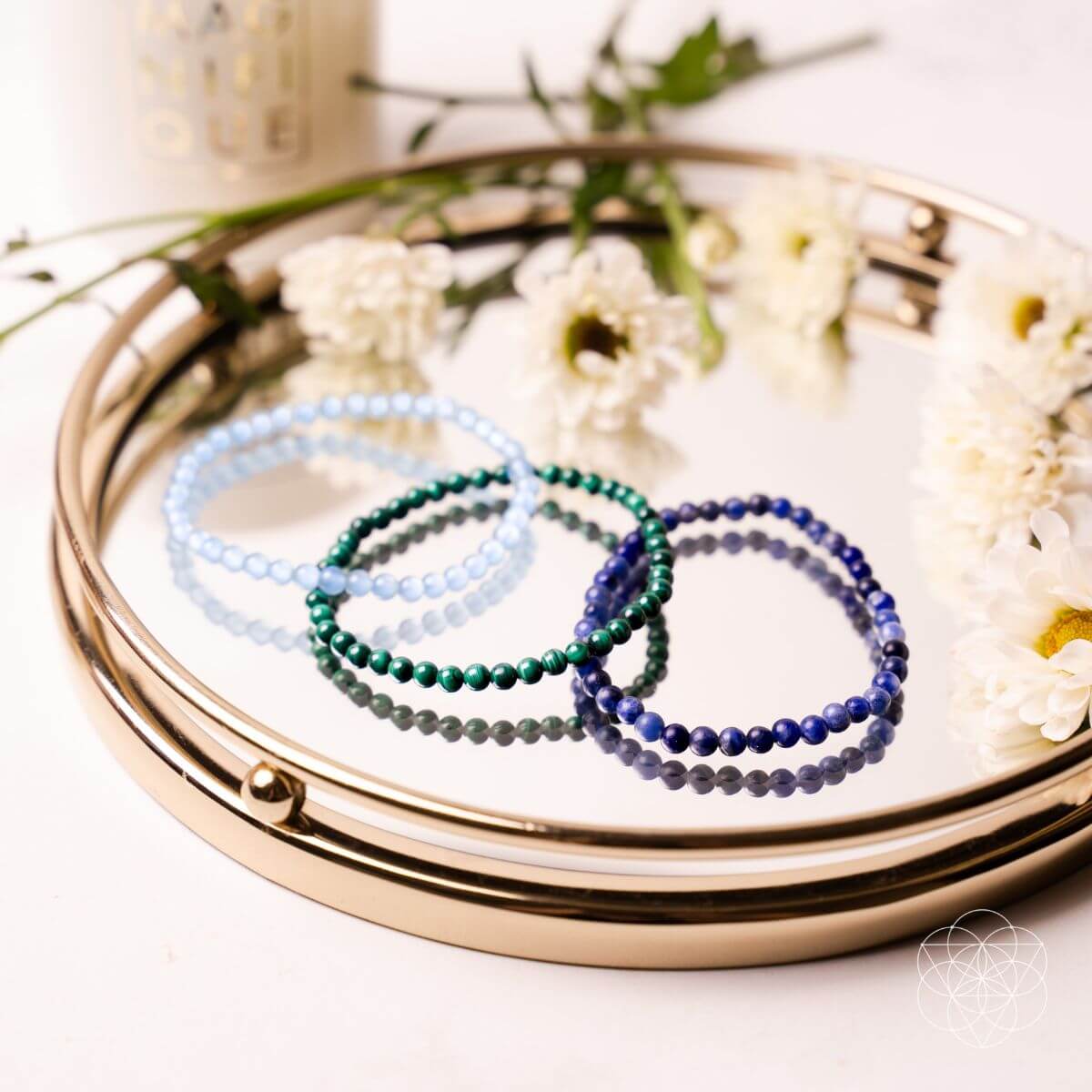 The Chakra-Balancing Bracelets Set  DAME BOHEME
