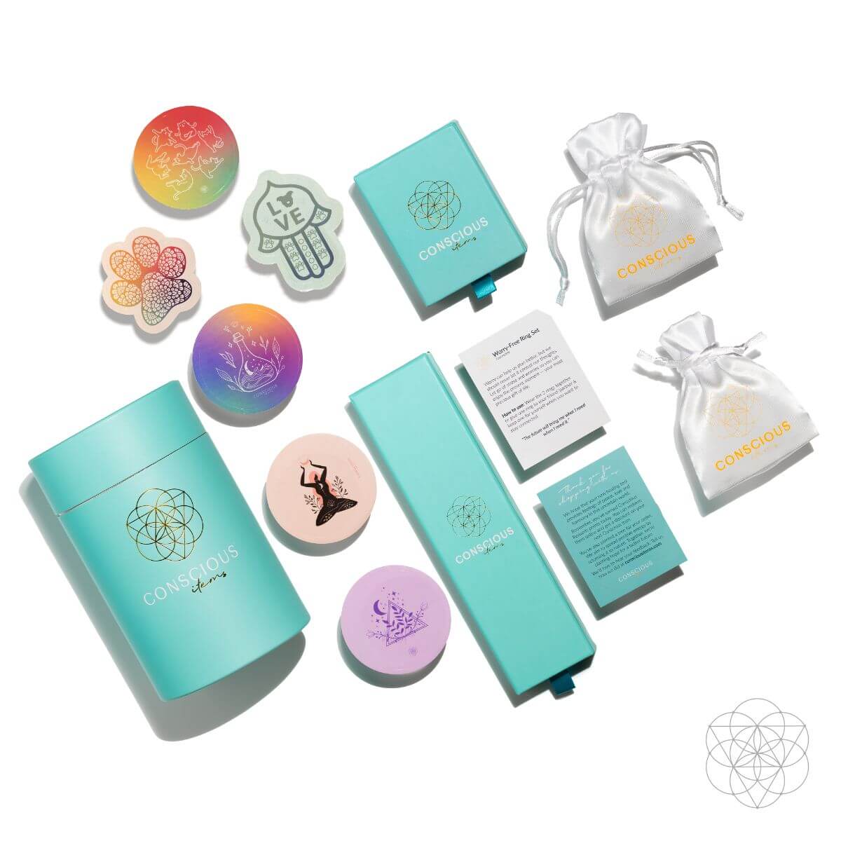 The Chakra-Balancing Bracelets Set  DAME BOHEME