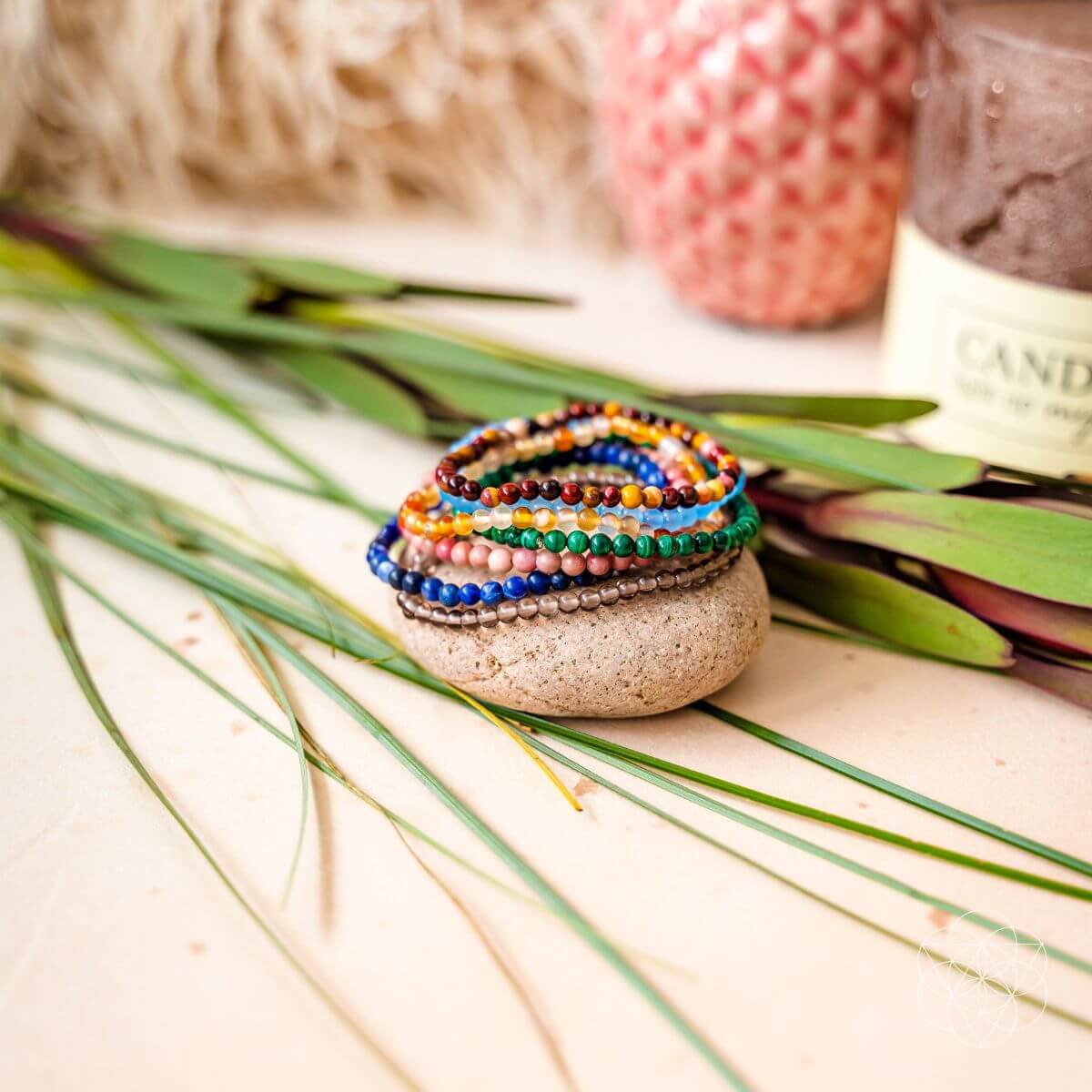 The Chakra-Balancing Bracelets Set  DAME BOHEME
