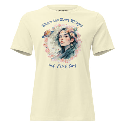 Where the Stars Whisper Women's Relaxed Graphic Print Bella + Canvas T-Shirt  DAME BOHEME
